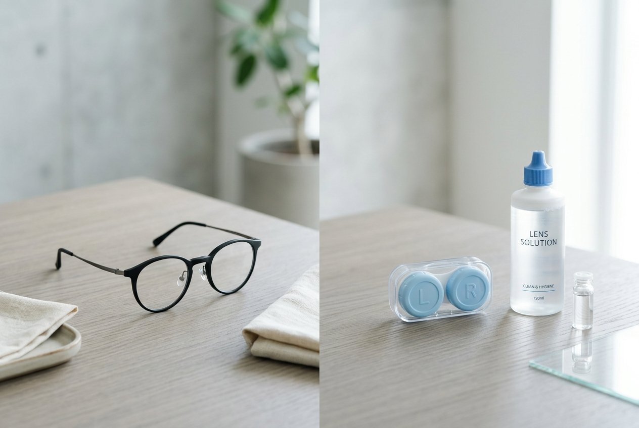 Lunettes ou lentilles : quel équipement choisir pour votre vue ?